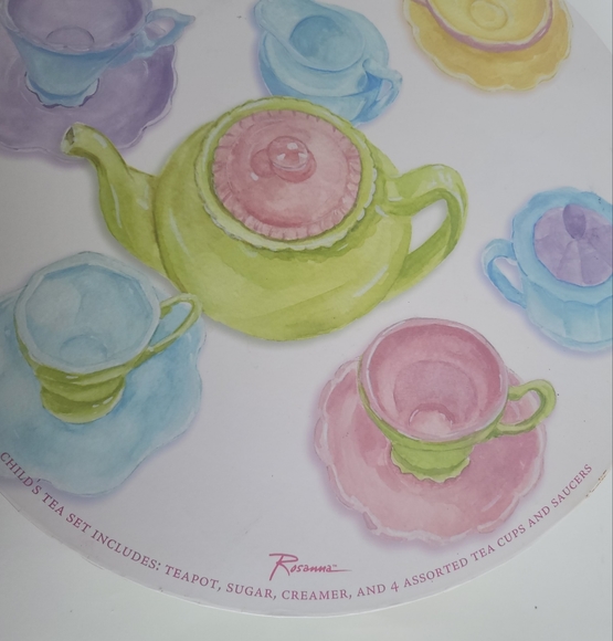 Rosanna Child's Tea For Me Too 13-Piece Ceramic Tea Party Set - Picture 5 of 17